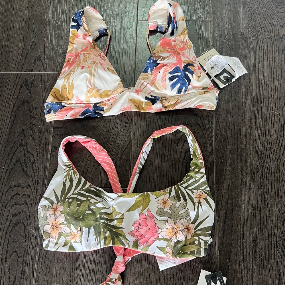 Ripcurl Bikini tops NWT